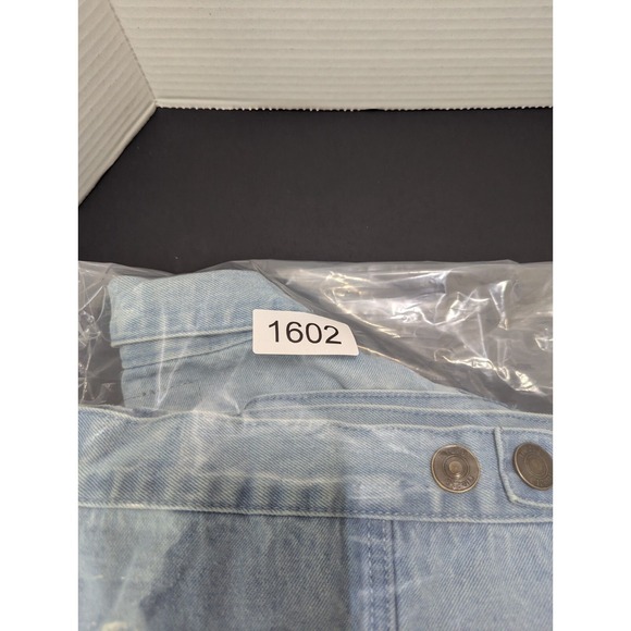 SAVAGE NATURE Appliqué RUE 21 Embellished Jean Jacket SZ XL Punk Retro Indie SK8 - Picture 12 of 12